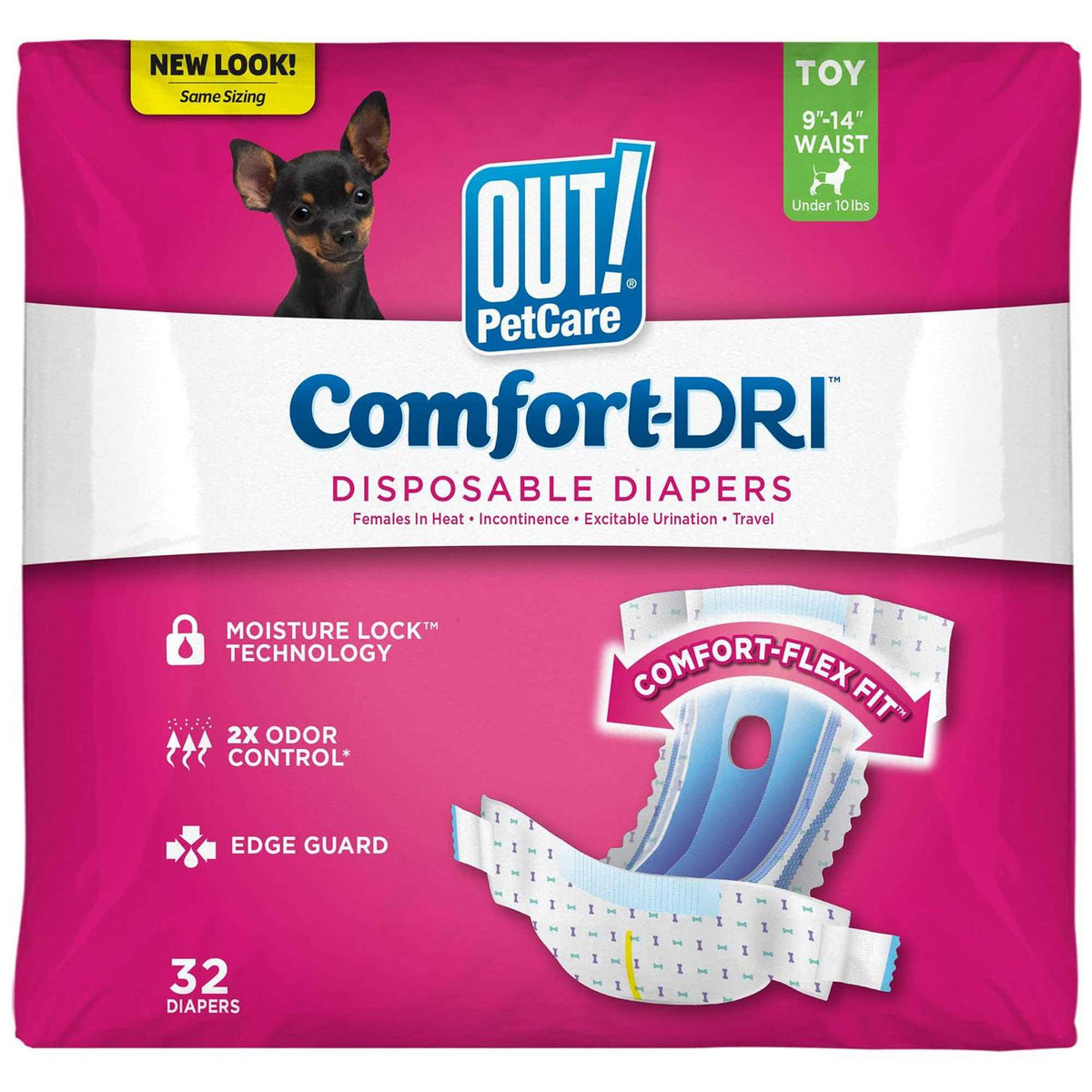 Disposable Female Dog Diapers G5554