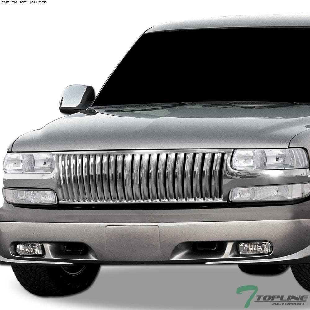 Chrome Vertical Front Grille for Chevy Silverado Tahoe Suburban M94762