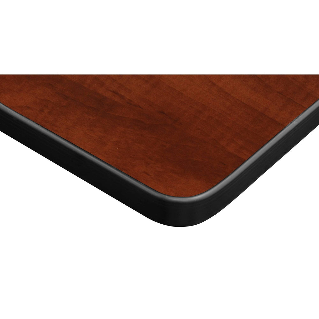 Beige/Chrome L-Desk with Return L2660