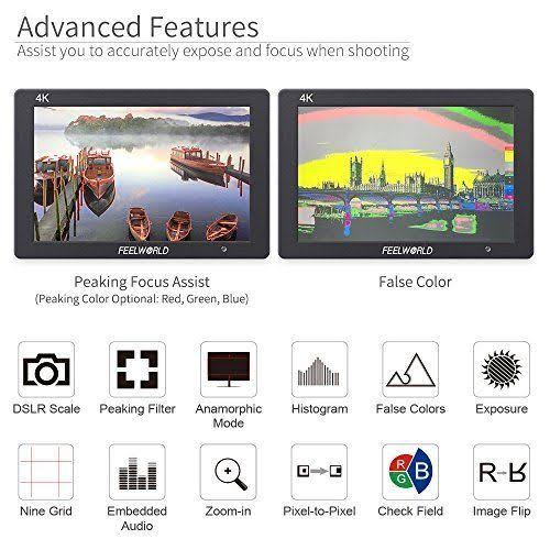 7 inch IPS 4K HDMI Camera Monitor Q974