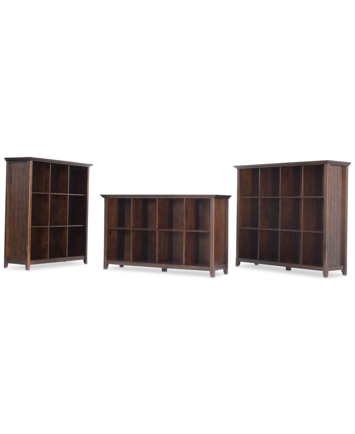 9 Cube Bookcase & Storage Unit Tobacco Brown F53156