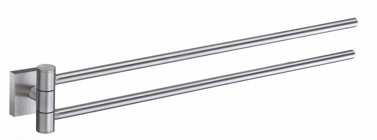 Swing Arm Towel Rail Brushed Chrome S856