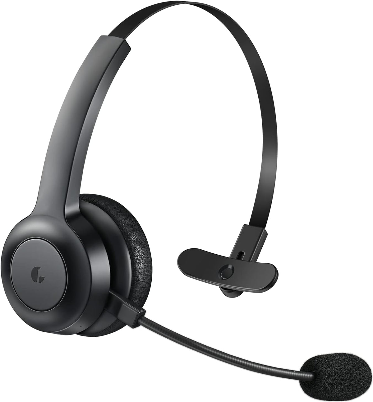 Wireless Bluetooth Headset with Microphone, AI Noise Cancelling, 35 Hrs Talk Time, USB Dongle, Charging Base, Mute Button, Pack of 2 P7025
