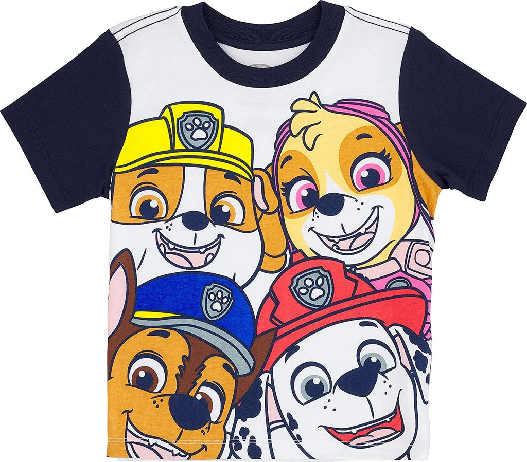 Paw Patrol Jacket with Chest Patch and Short Sleeve T-Shirt Combo Z827768