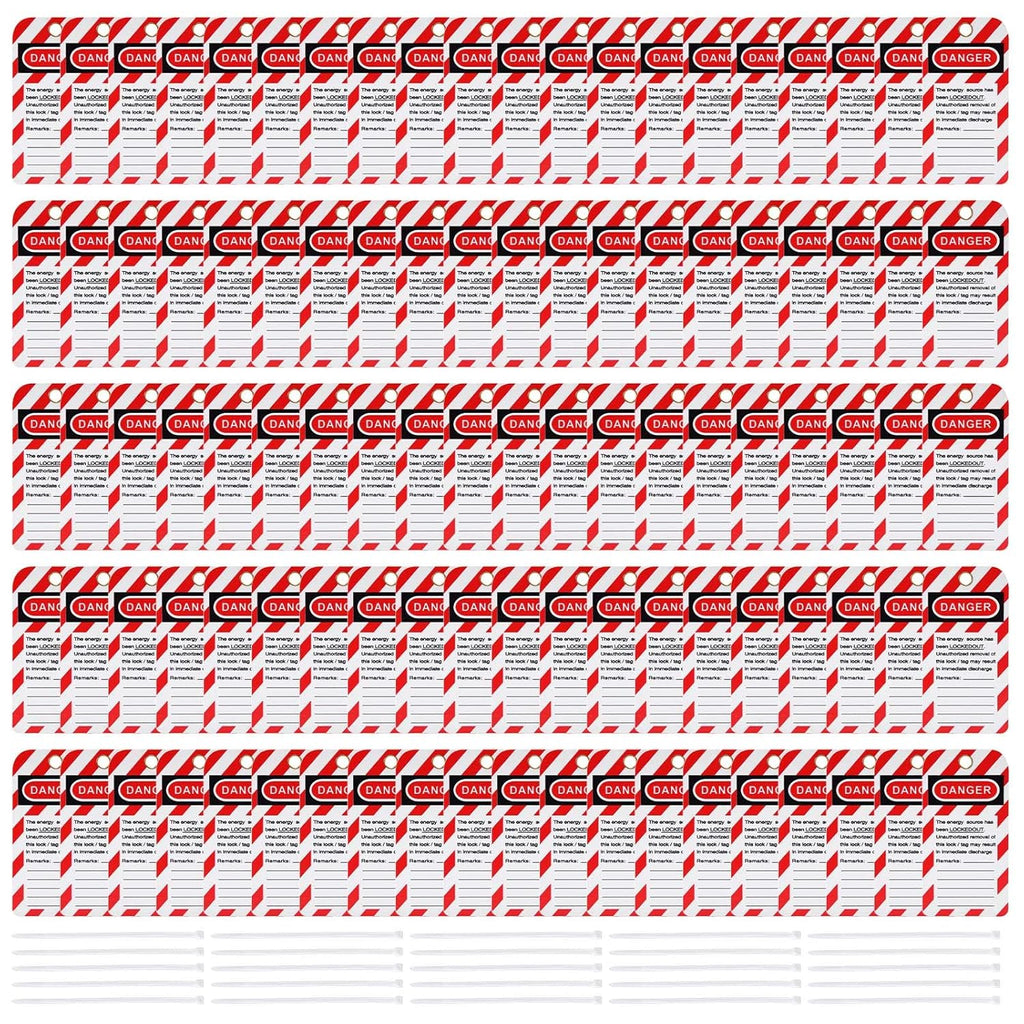 Lockout Tagout Tag 100 PCS D445295