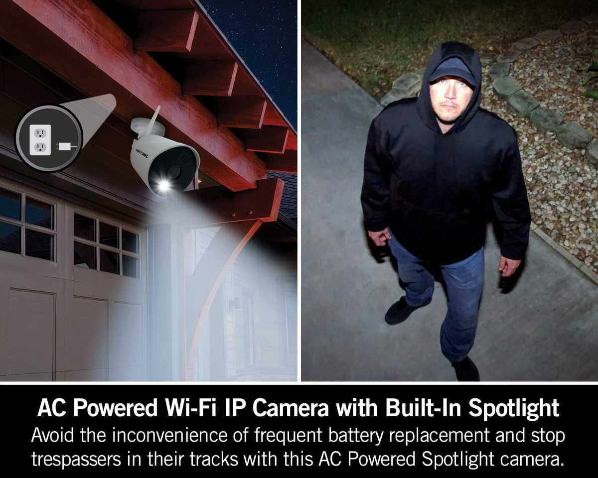 1080p HD Wi-Fi Indoor/Outdoor Camera with Night Vision W35261
