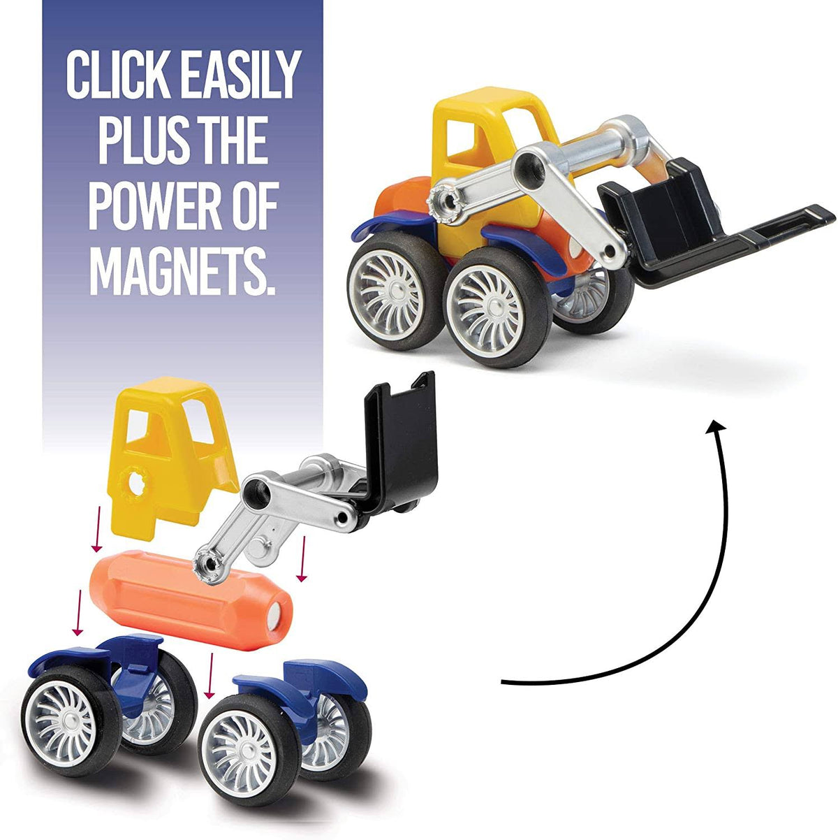 Magnetic Toy Cars Set G512