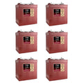 6 Volt 260 AH Deep Cycle Battery 6 Pack O411694