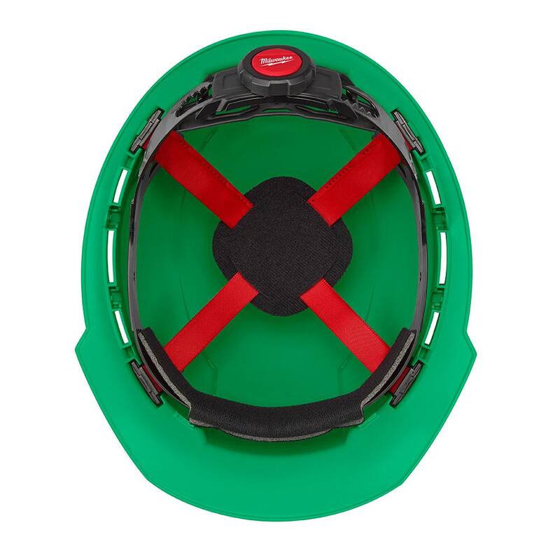 Green Type 1 Class C Vented Hard Hat 5-Pack P8593