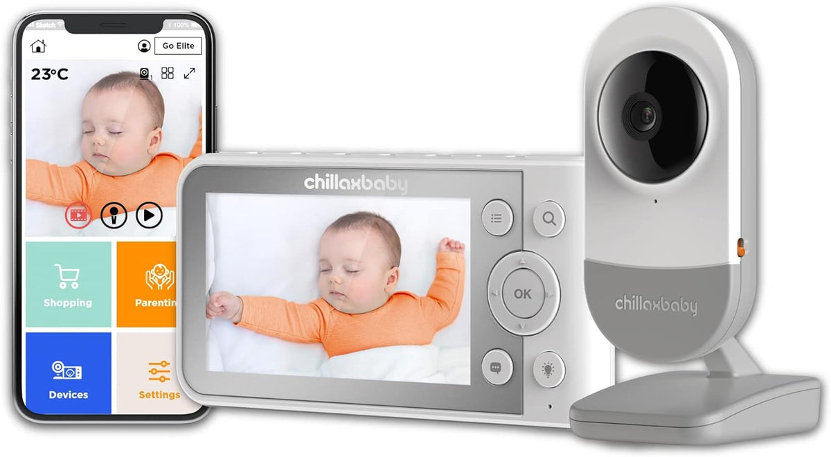 Baby Monitor with Camera & Control Unit, 4.3 Screen, HD Camera, Night Vision L2888