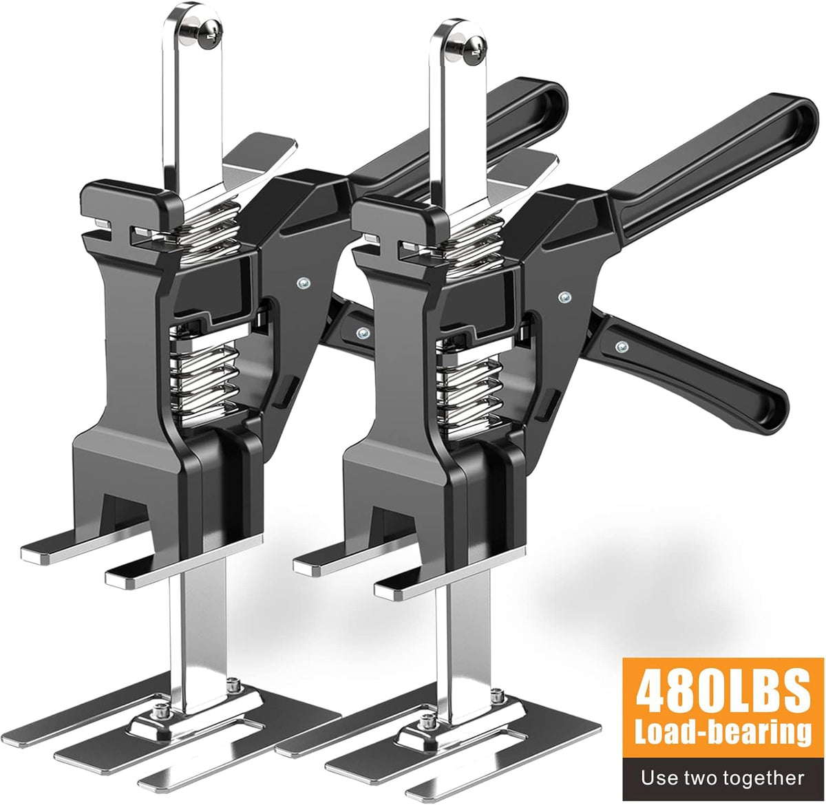 Solid Metal Arm Handheld Jack (2pcs) V585646