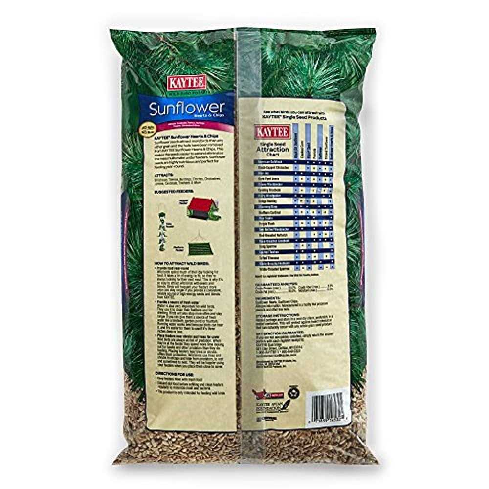 Sunflower Hearts & Chips Wild Bird Food E602311
