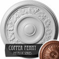 Copper Penny Hand-Painted Ceiling Medallion I41542