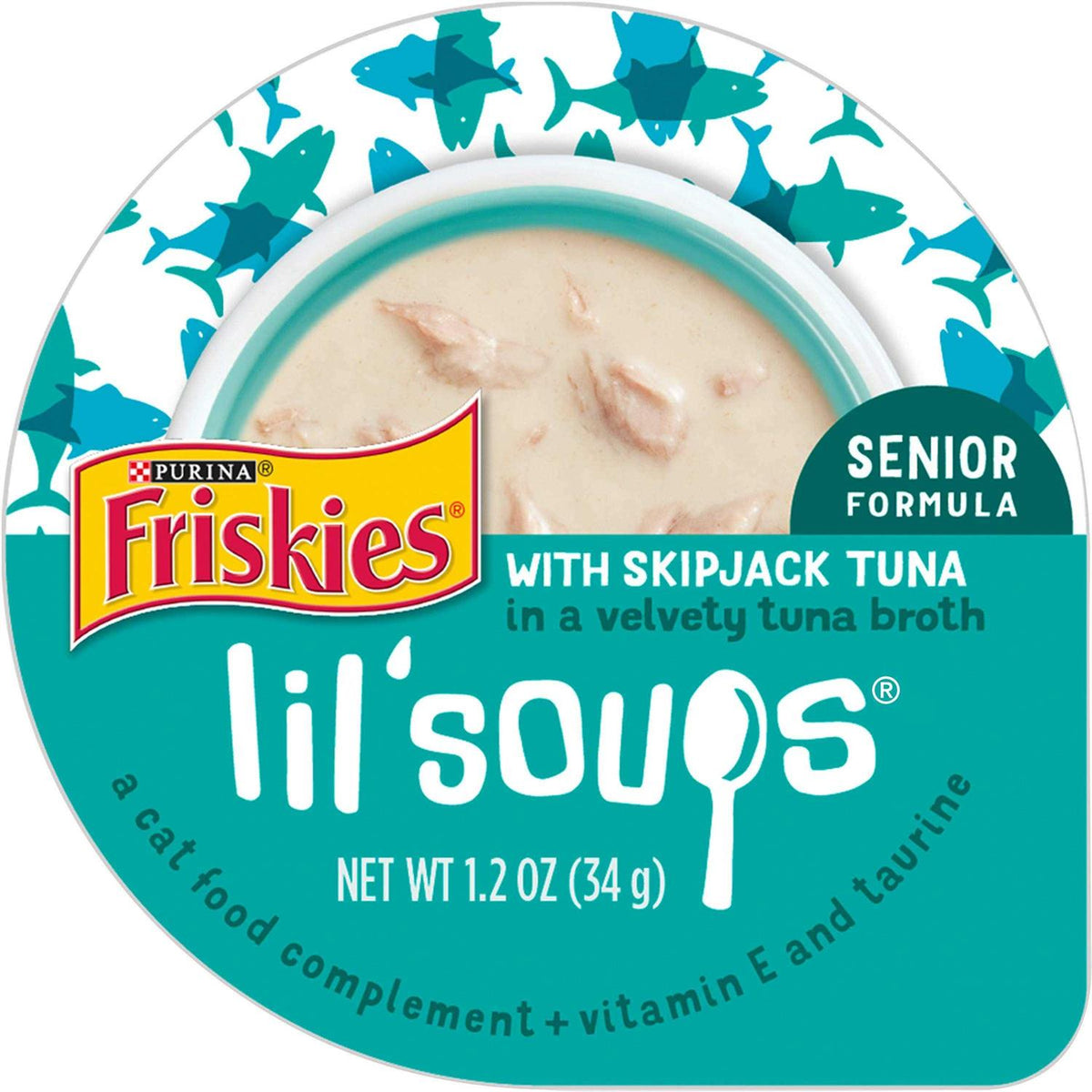 Grain Free Senior Wet Cat Food Complement Skipjack Tuna I2107