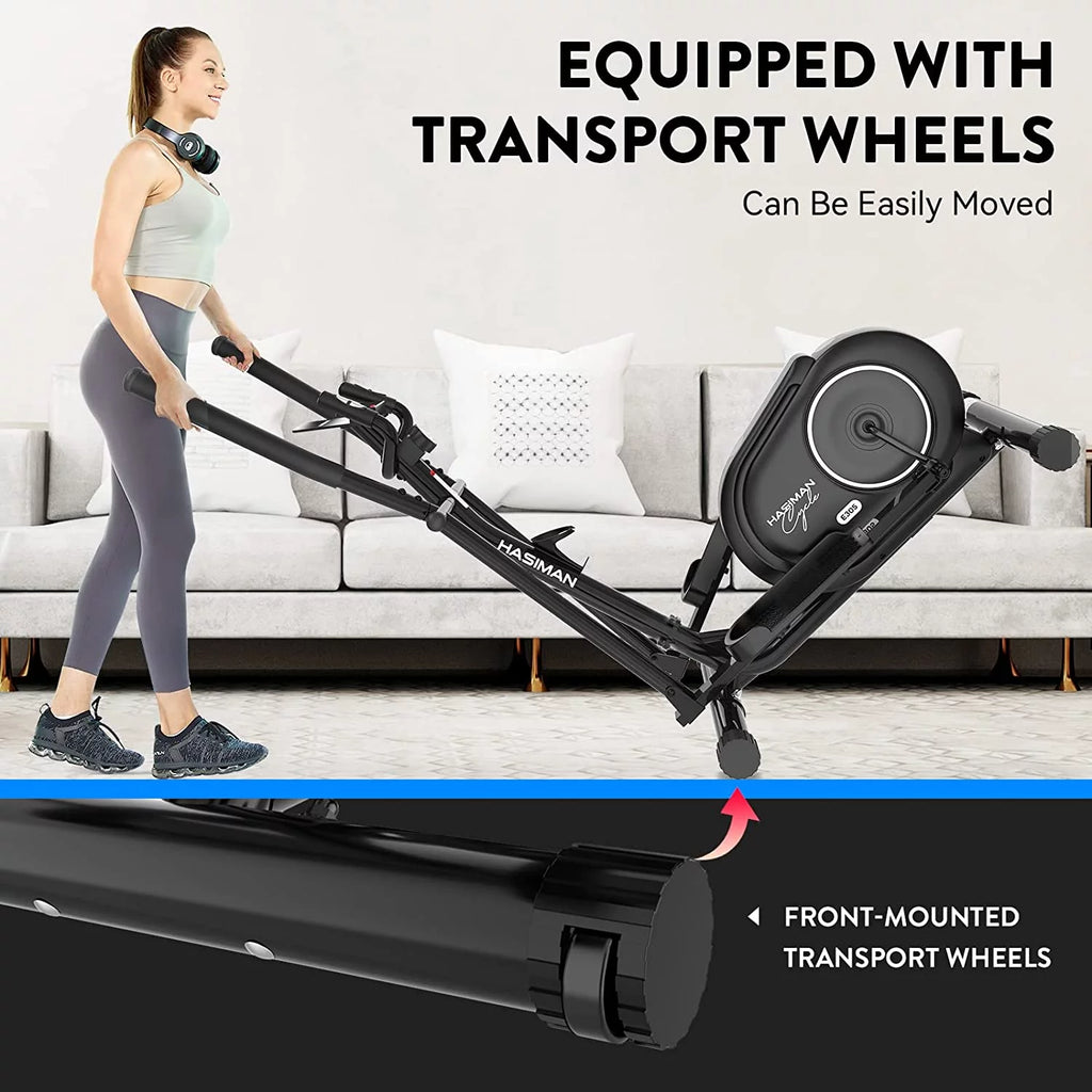 Silent Magnetic Elliptical Bike Stationary Exercise Machine J266