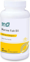 300 Milligrams EPA & 200 Milligrams DHA Omega 3 Unflavored Fish Oil 100 Softgels J83886