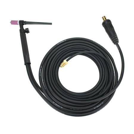 125 Amp Air Cooled Flexible Head TIG Torch with Valve C4419