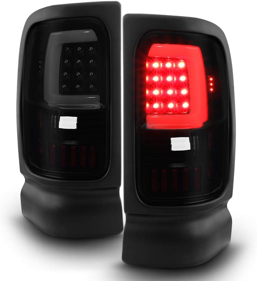 Black Smoke LED Tail Lights W121