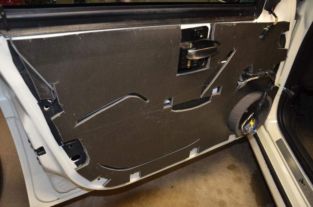 2 in 1 Sound Insulation for Cars Mass Loaded Vinyl and Closed Cell Foam C504529