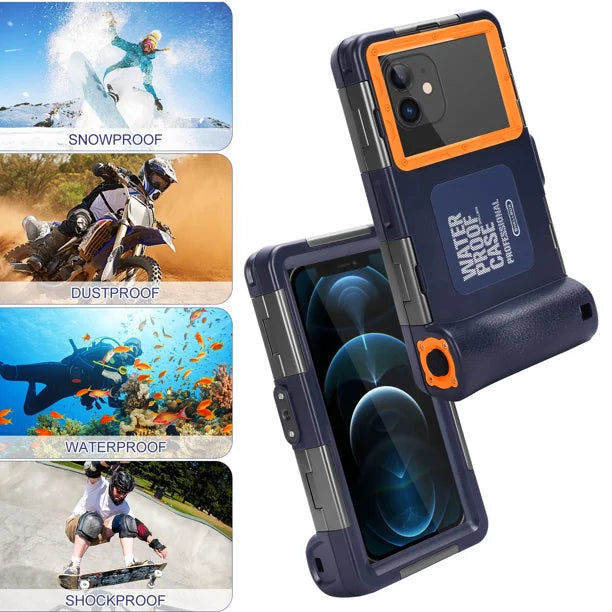 Waterproof Protective Case for Phones Up to 6.9 Inch J7549