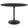 Oval 42" Artificial Marble Dining Table C871