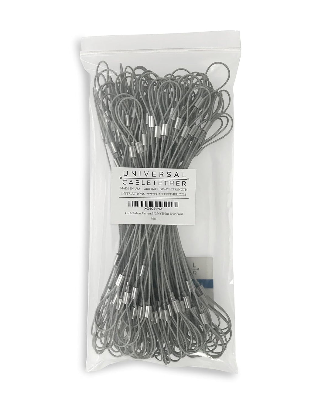 Heavy Duty Adjustable Cable Tethers 100 Pack T220786