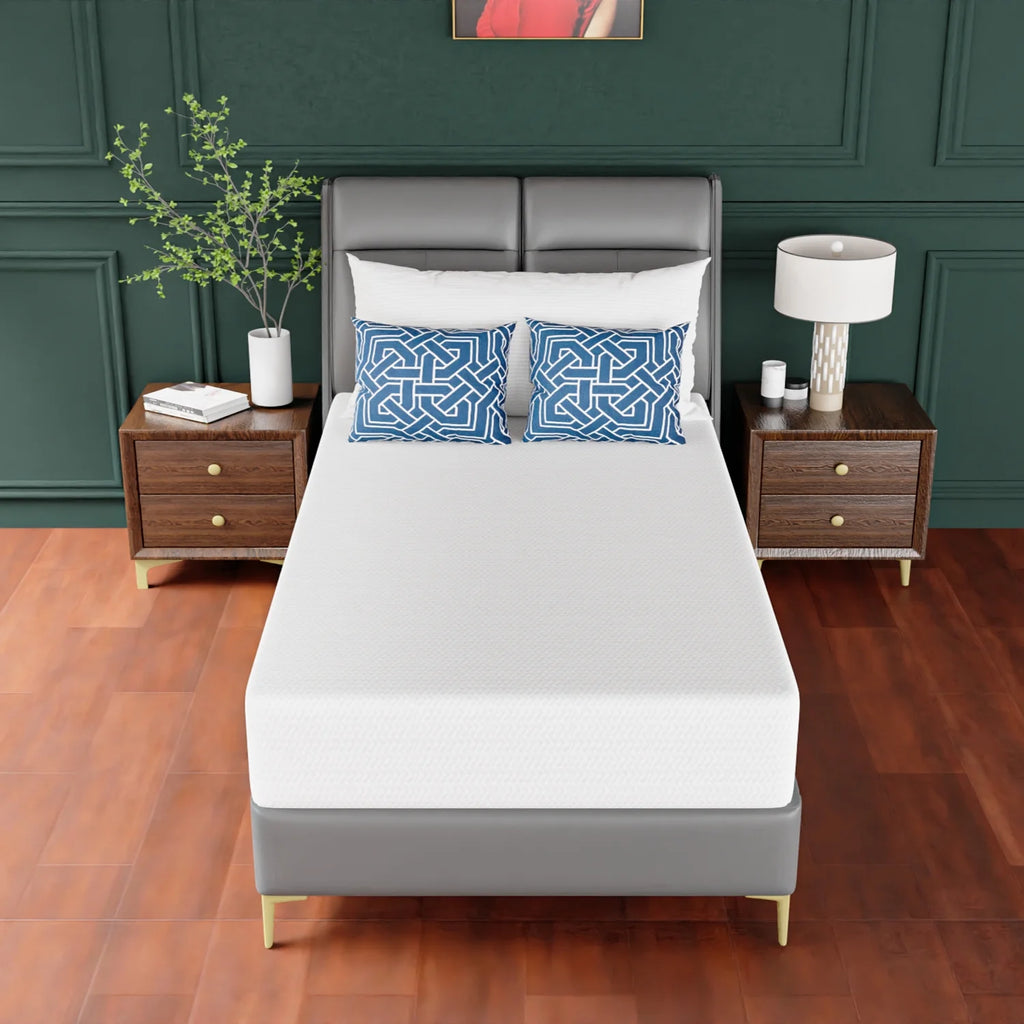 10 Inch Green Tea Memory Foam Twin Mattress G9484