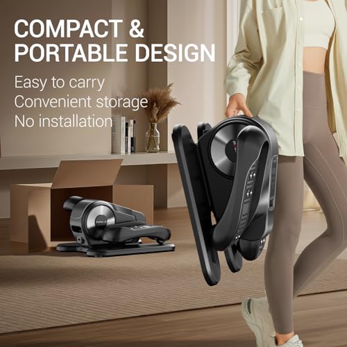 Under Desk Electric Pedal Exerciser with Remoter, 12 Level Speeds J762979