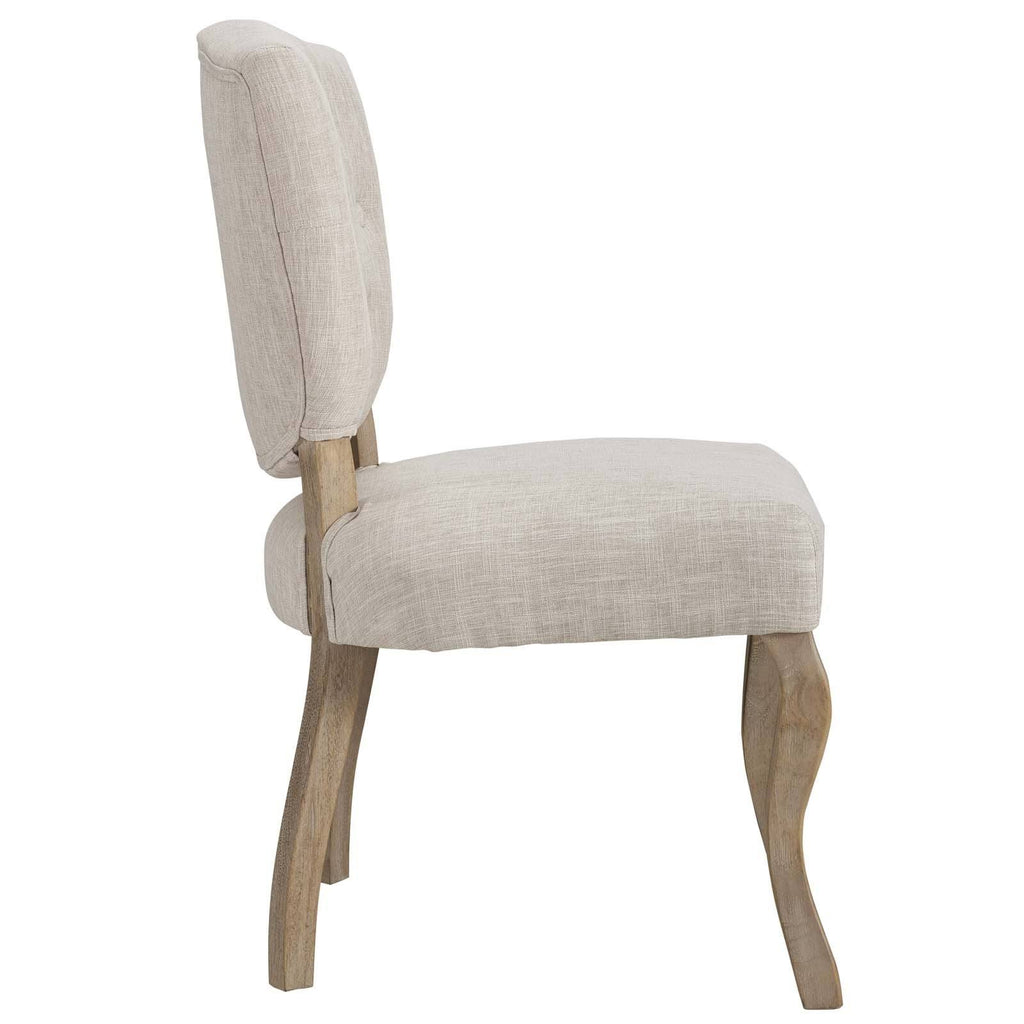 Beige Dining Side Chair Set of 2 W759092