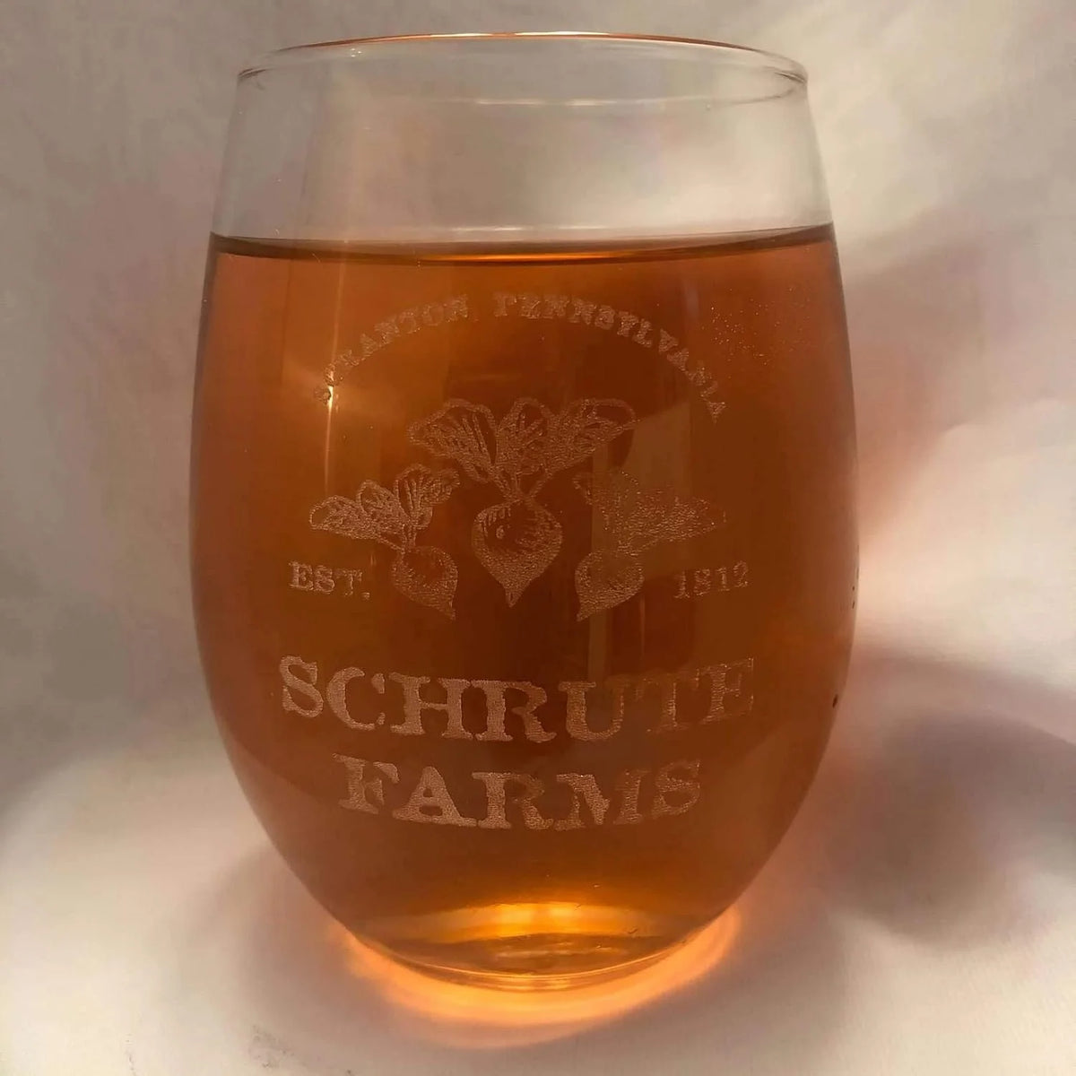 Wine Glass 21 Oz Engraved L97177