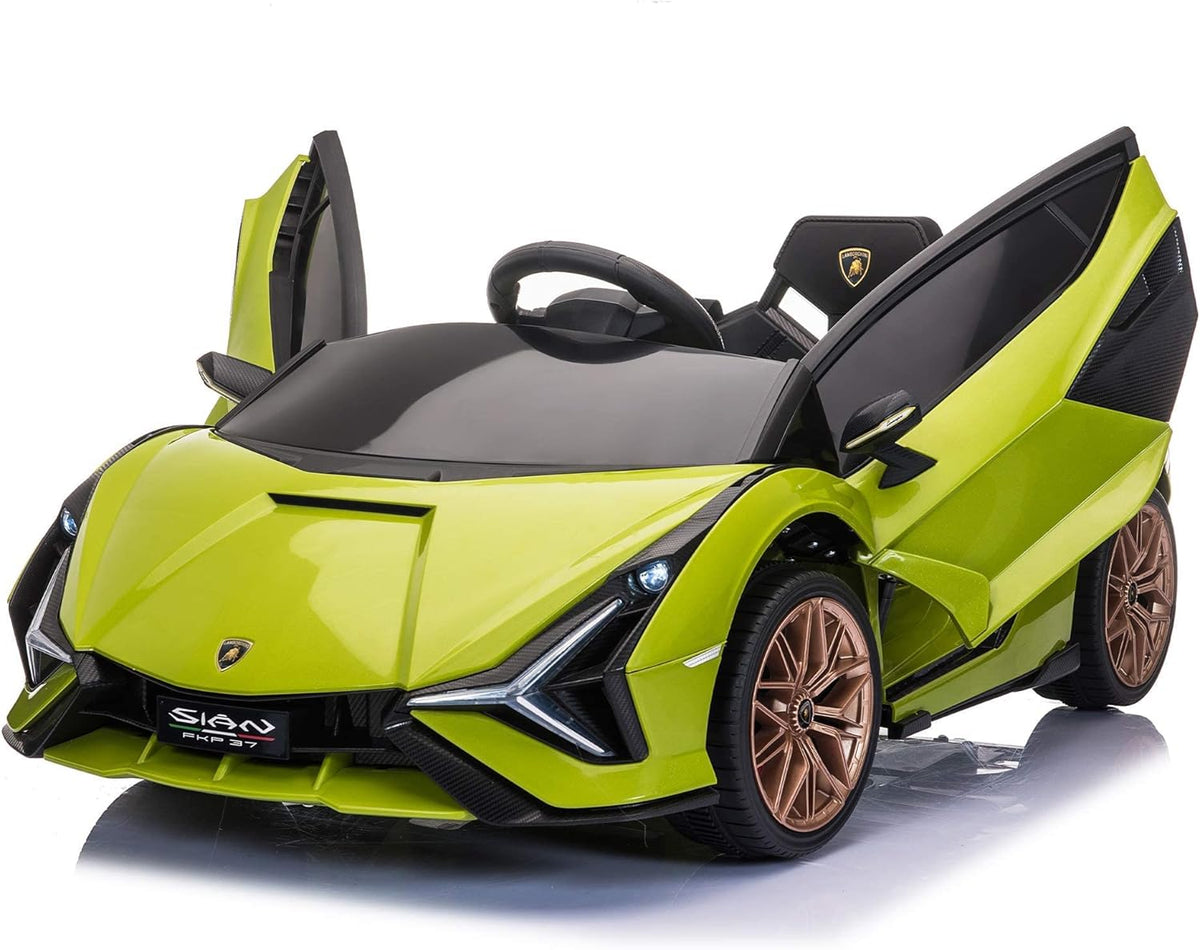 Red Licensed Lamborghini Sian 12V Electric Ride On Car with Parent Remote Control B831