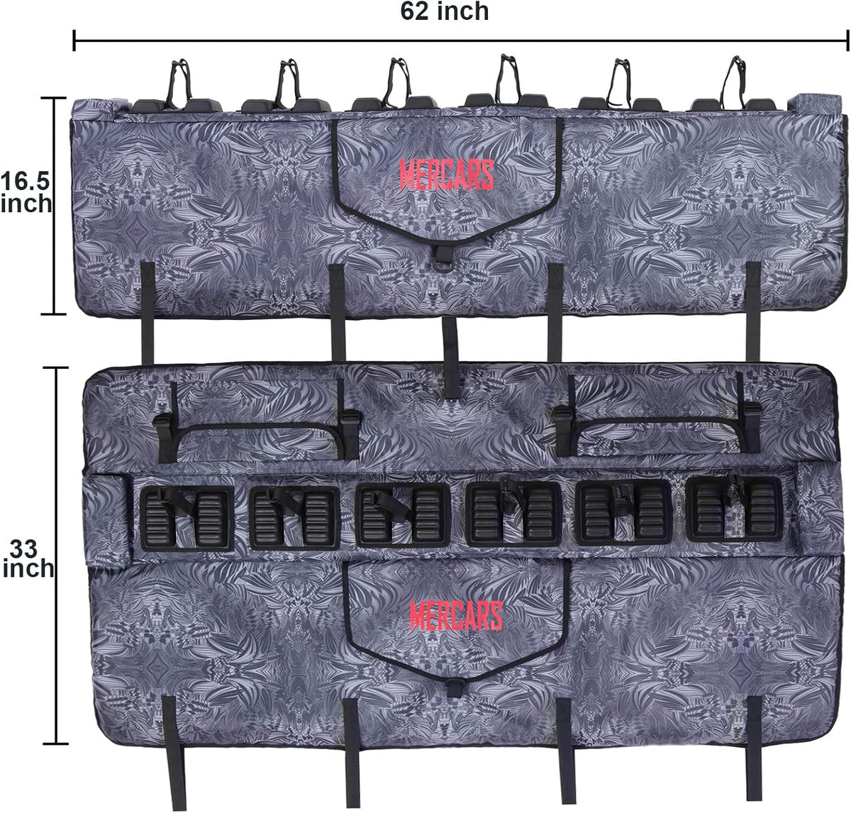 Tailgate Pad with Two Tool Pockets for Mountain Bikes S525482