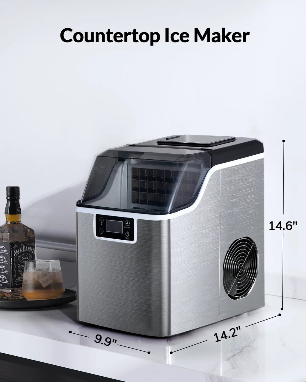 Countertop Ice Maker 45 lbs/day Self-Cleaning J559192
