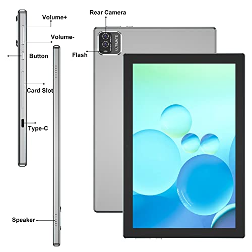 10 Inch 2 in 1 Tablet with Keyboard 8GB+64GB B85764