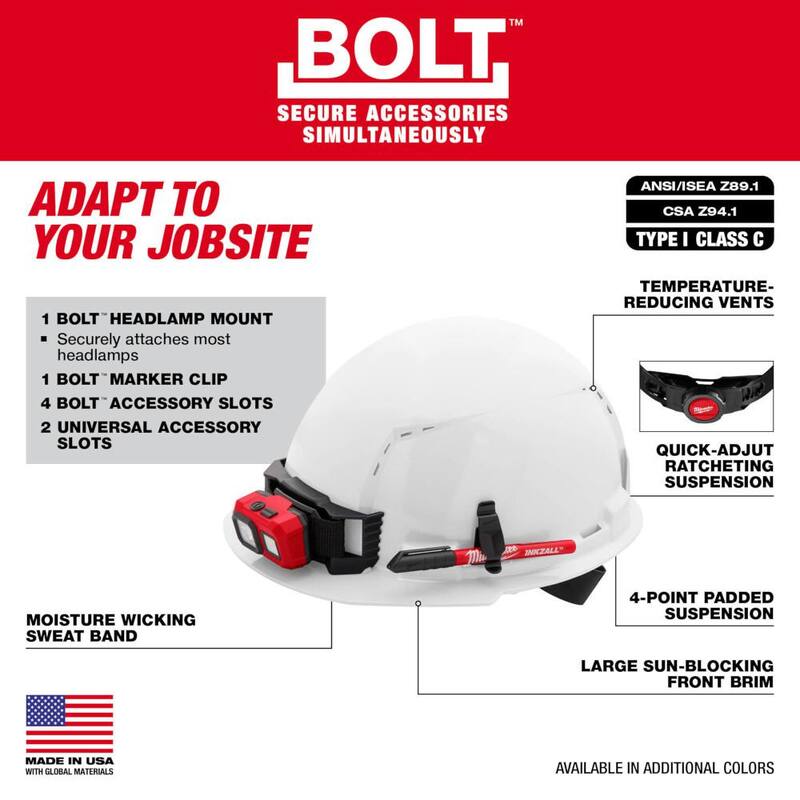 Green Type 1 Class C Vented Hard Hat 5-Pack P8593