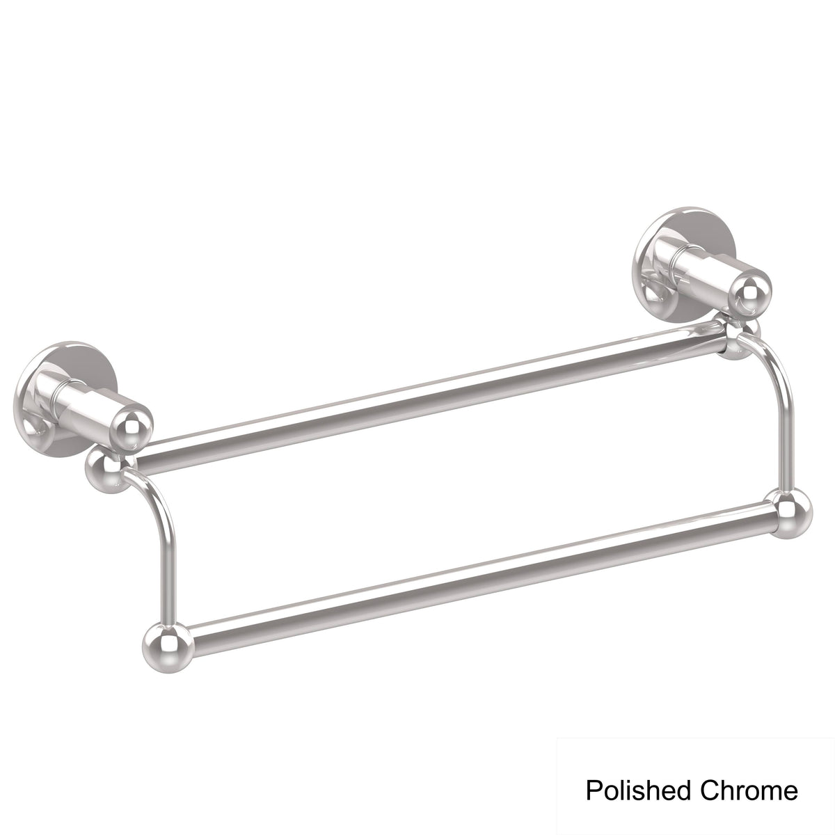 Polished Nickel Double Towel Bar V6460