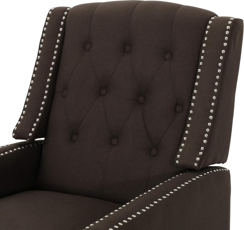 Traditional Fabric Recliner D5788