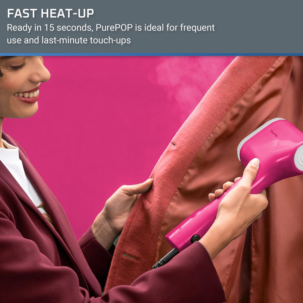 Handheld Garment Steamer Pink X13122