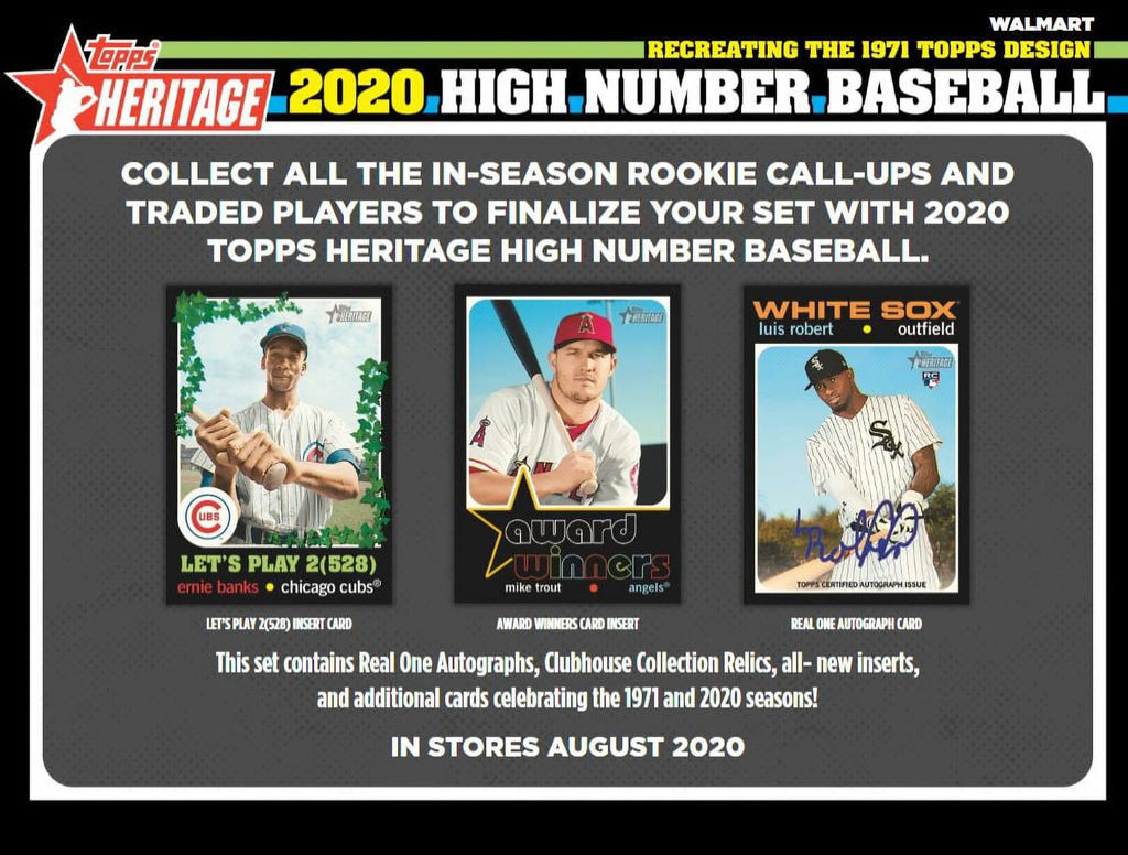 2020 MLB Baseball Trading Cards Hobby Box 24 Packs V436948