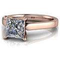 14K Rose Gold Diamond Wedding Ring D75569