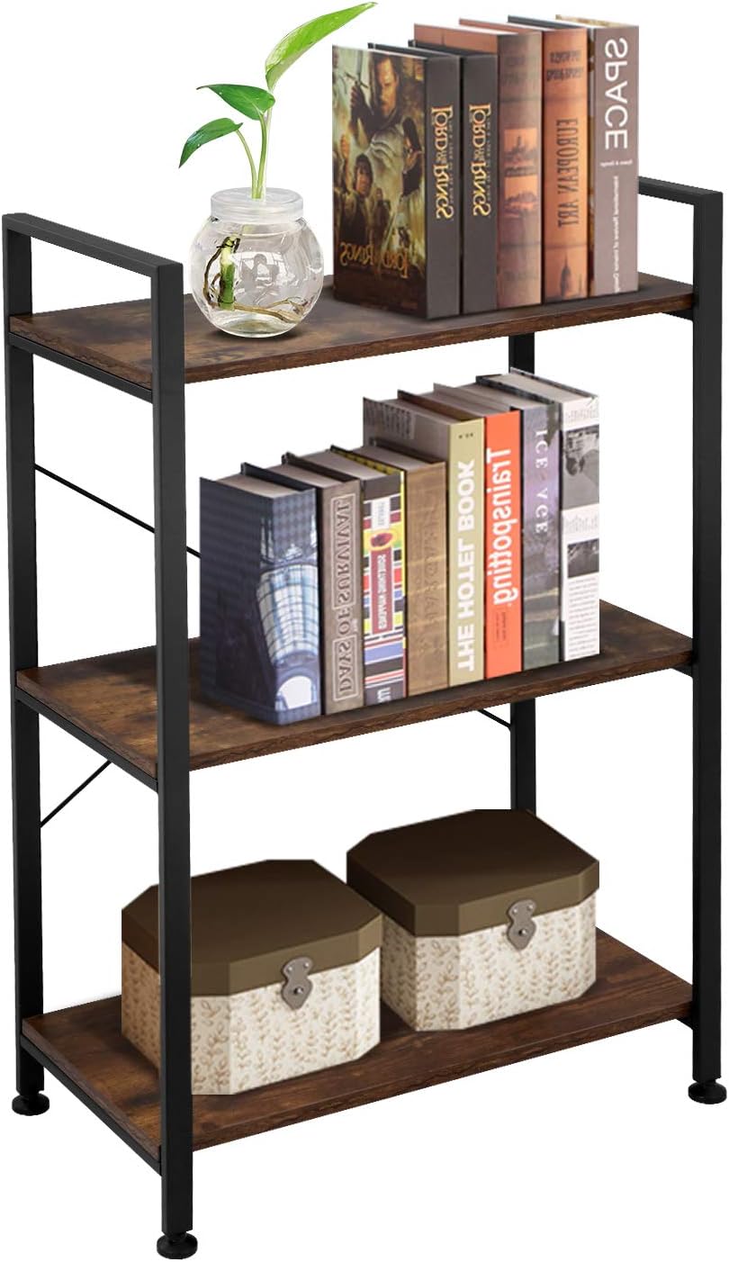 3 Tier Metal Frame Bookshelf W99511