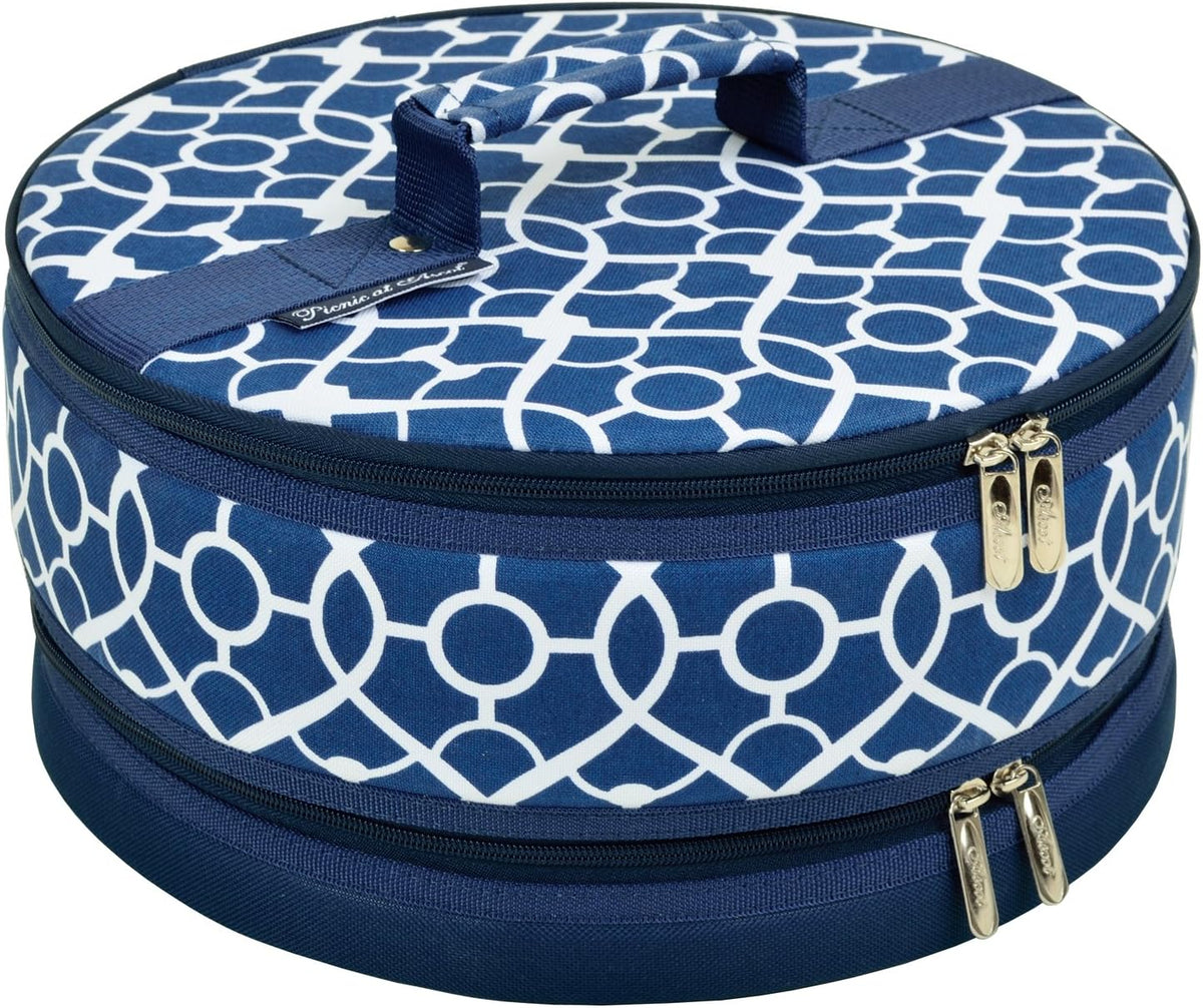 Picnic at Ascot Pie and Cake Carrier 12 Diameter Pack of 2 U977