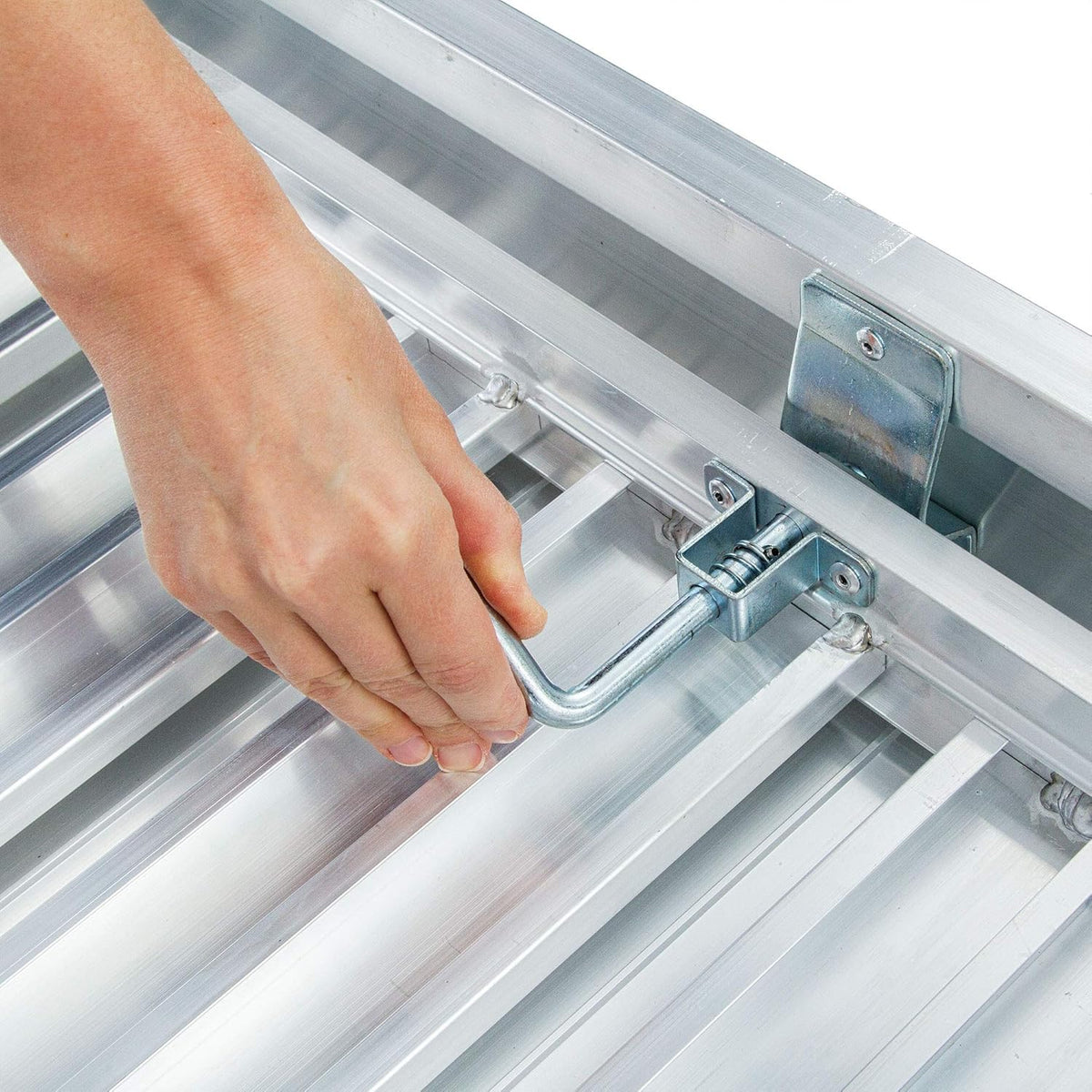 Aluminum Cargo Carrier with Ramp P840032