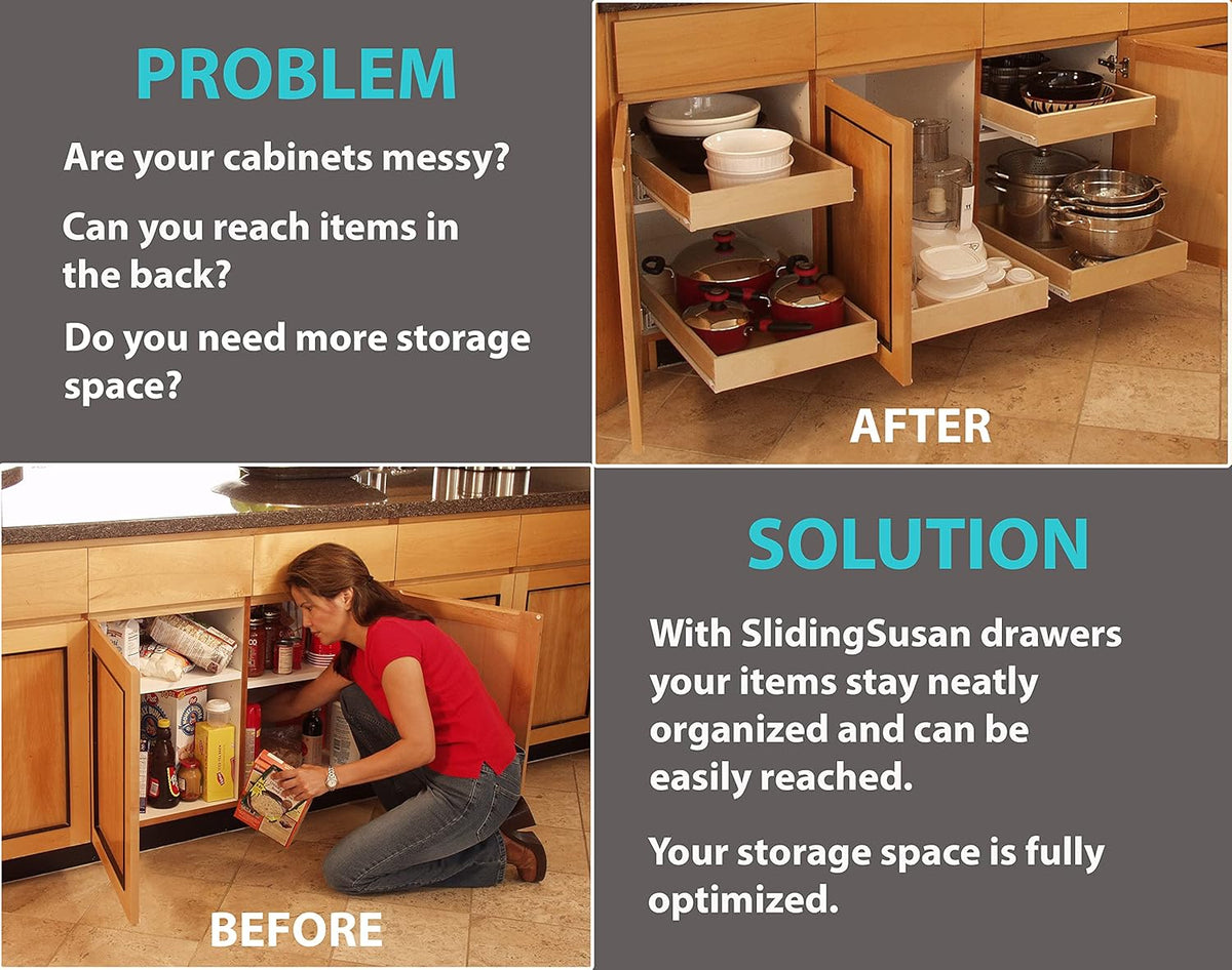 Pull Out Cabinet Organizer with Soft Close N92361