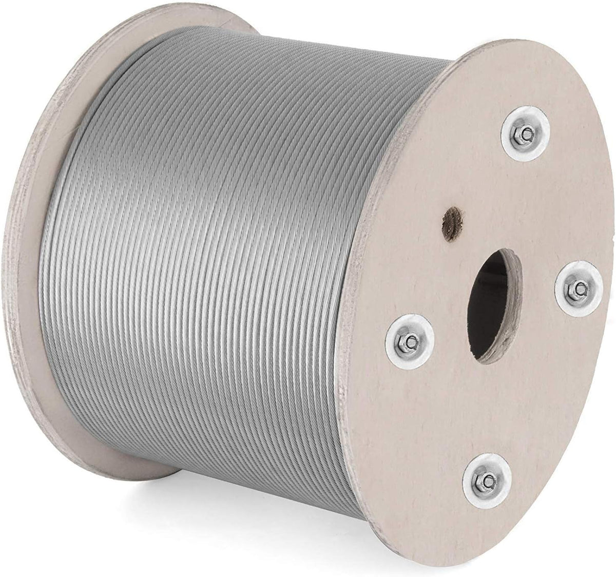 3/16 Inch 7x19 Stainless Steel Aircraft Cable Reel 500FT T316 Wire Rope D395