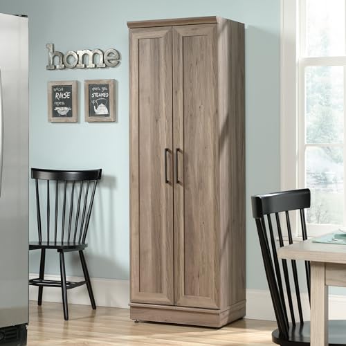 Kitchen Pantry Storage Cabinet with Adjustable Shelves Q343