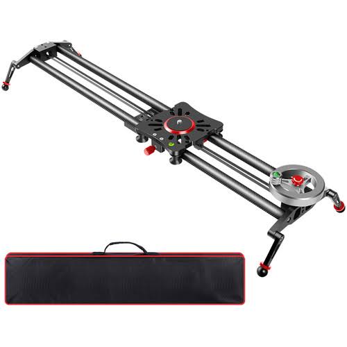 Carbon Fiber Camera Slider with Flywheel A462