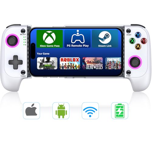 Wireless Bluetooth Game Controller with Hall Joysticks L21428
