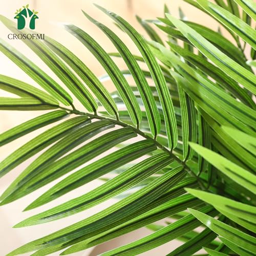 Artificial Areca Palm Plant 6Feet Fake Tropical Palm Tree in Pot L74154
