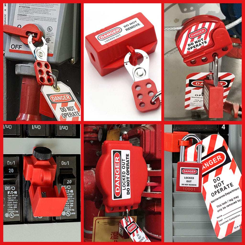 Lockout Tagout Tag 100 PCS D445295
